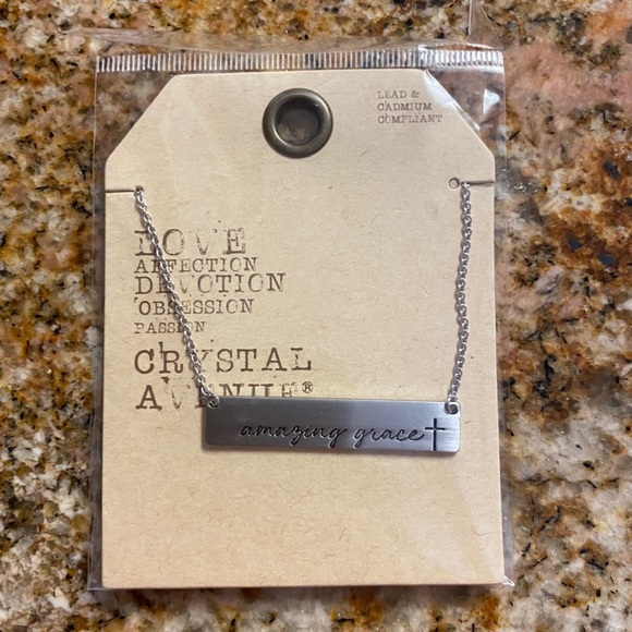 Amazing Grace Necklace Name Plate Brand New in Package - Picture 3 of 3